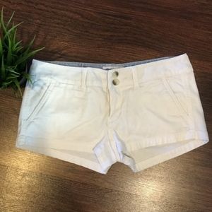 American Eagle White Shorts